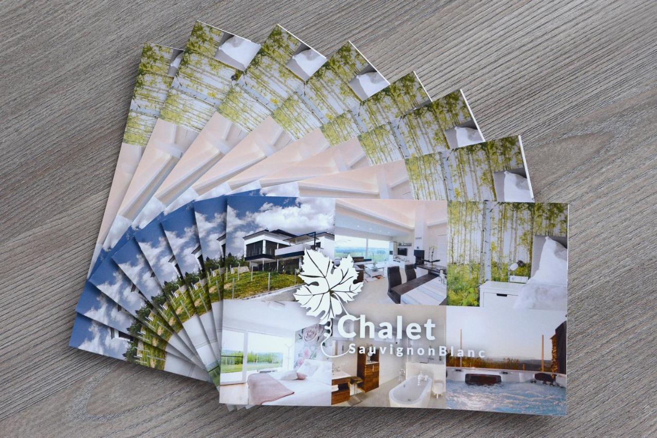 Nikolaier Weinblick - Chalet Sauvignon Blanc Sankt Nikolai ob Drassling Luaran gambar
